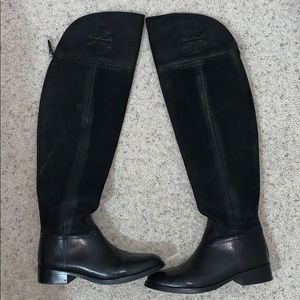 Tory Burch Leather & Suede